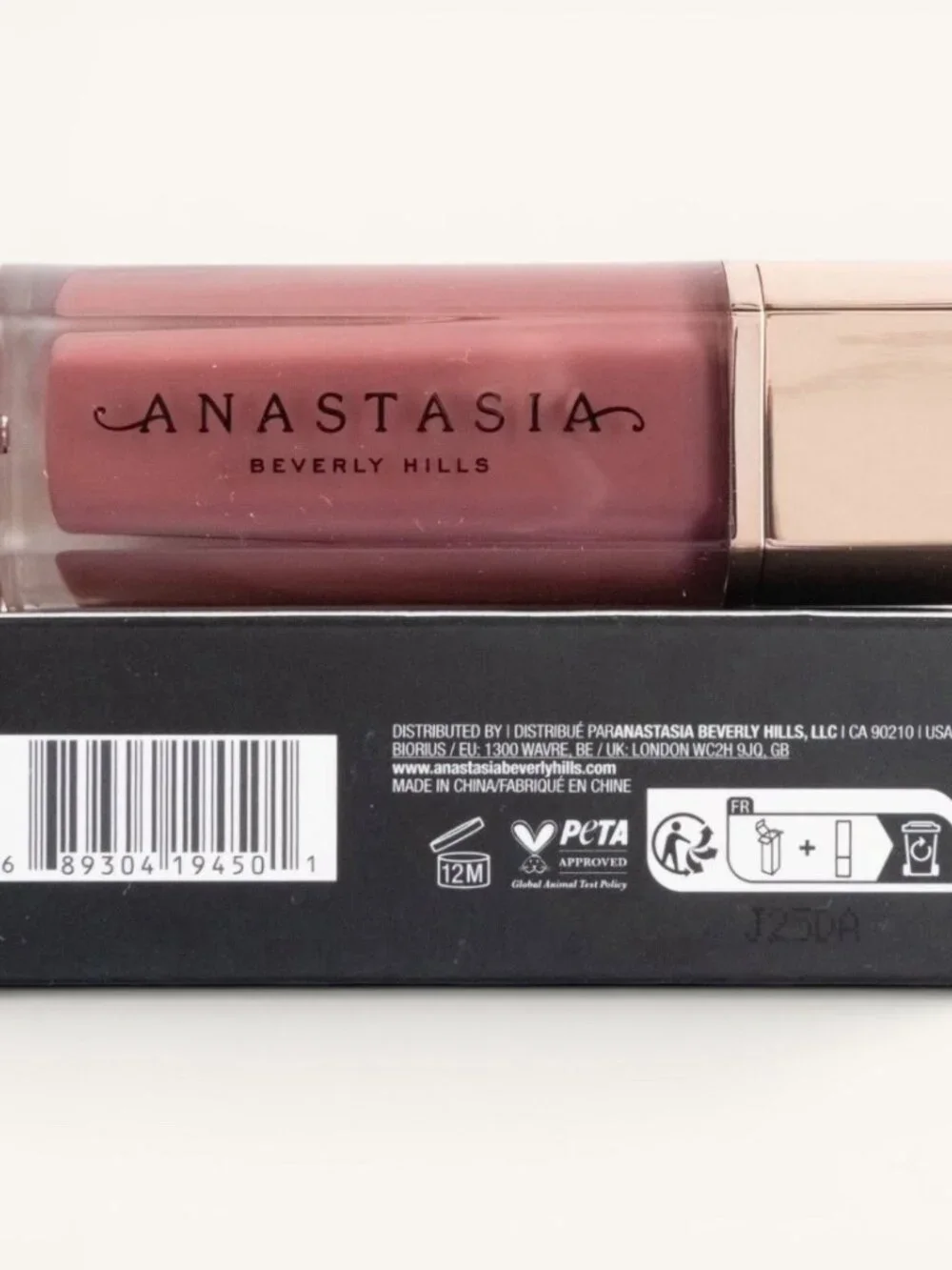 Anastasia Beverly Hills Lip Velvet in Rosy Mauve 0.12 Fl. Oz. New in Box